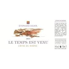 copie de Le Temps est Venu blanc – Stéphane Ogier – 2021 – Côte du Rhône