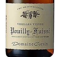 copie de Bourgogne Pouilly Fuissé « Vieilles Vignes » – Domaine Corsin – 2018